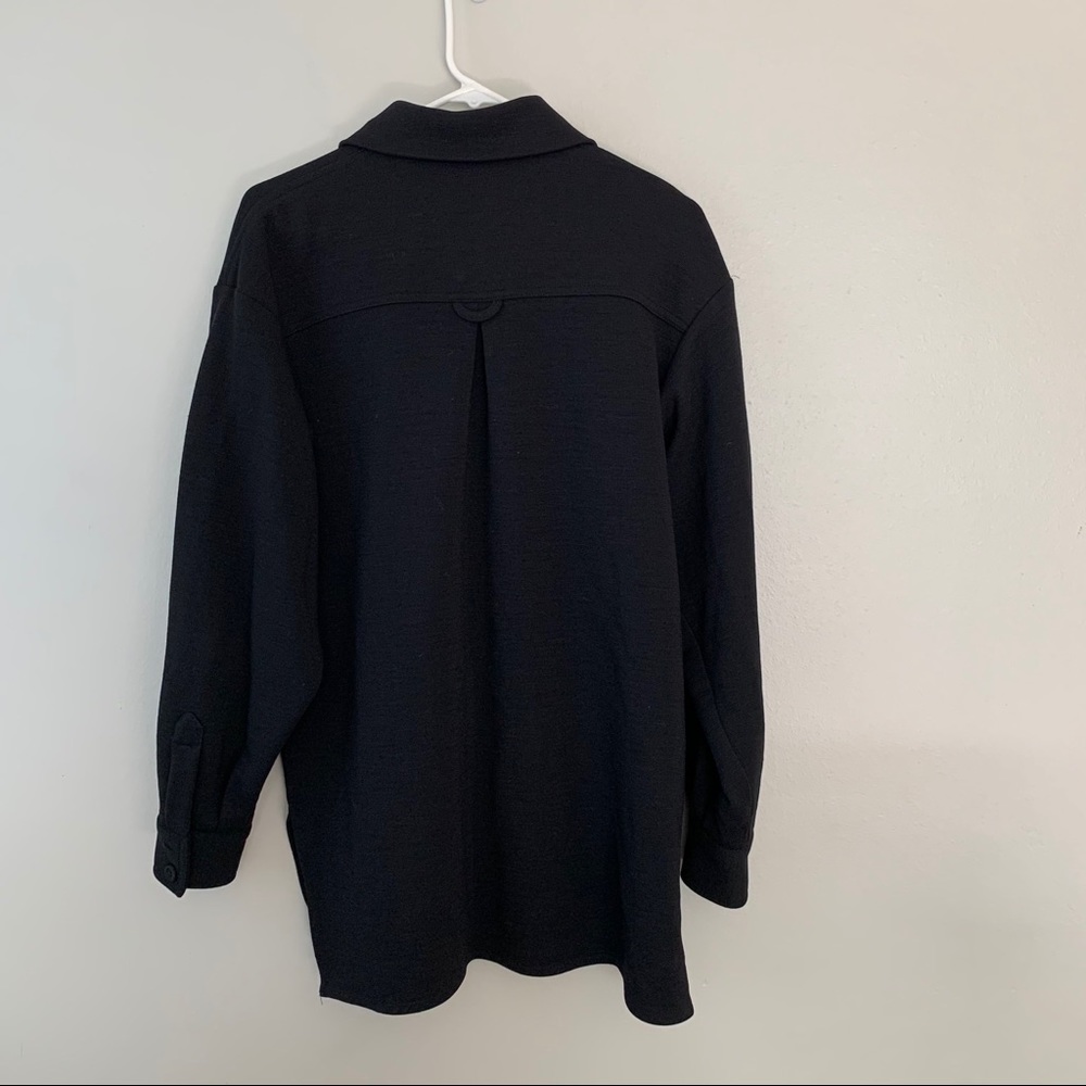 Bebe Button Wool Jacket - image 5